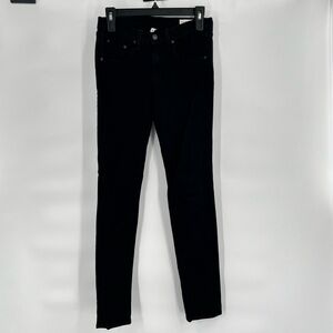 Rag and Bone black skinny jeans trousers pants size 26